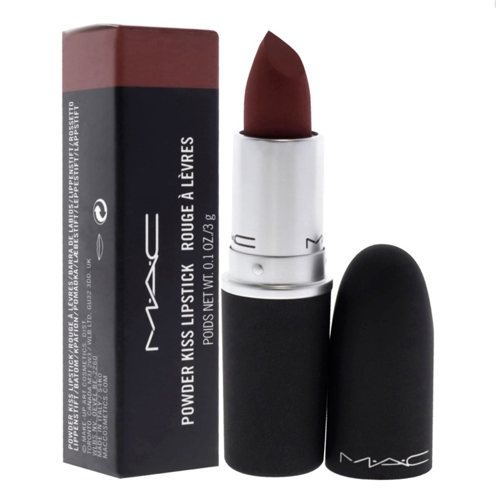 MAC Powder Kiss Lipstick - 926 Dubonnet Buzz Lipstick 3g